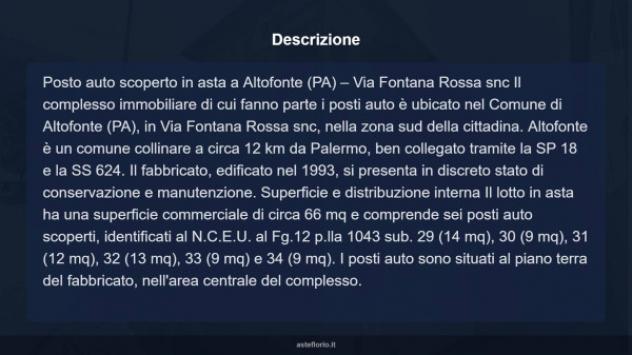 Immobile in asta di 66 m² in vendita a Altofonte - Foto 6