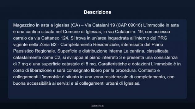Immobile in asta di 8 m² in vendita a Iglesias - Foto 10