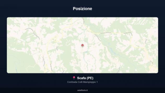 Immobile in asta di 853 m² con più di 5 locali e box auto in vendita a Scafa - Foto 14