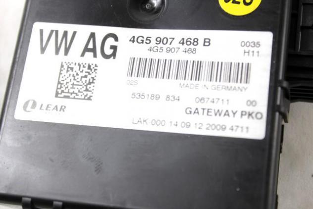 4G5907468B CENTRALINA GATEWAY AUDI A6 C7 SW 3.0 D 4X4 180KW AUT 5P (2012) RICAMBIO USATO - Foto 2