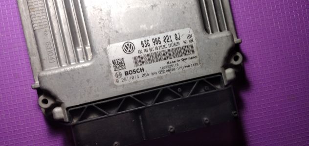 ECU VW GOLF 1.9 TDI 03G906021QJ 0281014064 EDC16U34 HW H08 - Foto 6