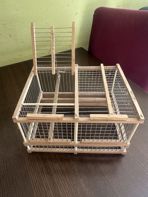 Gabbia doppia per recupero uccelli - Foto 2
