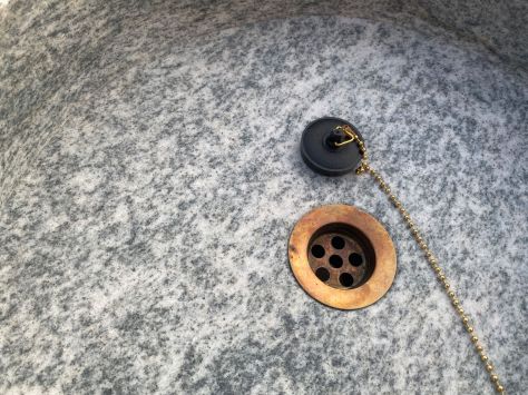 Lavabo lavandino ricavato dal disco macino antico - Foto 5