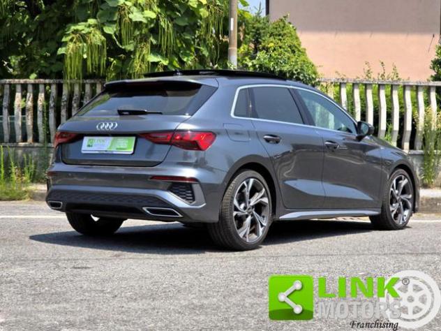 AUDI A3 2.0 150cv Steptronic S Line TETTO+MATRIX rif. 23972660 - Foto 10