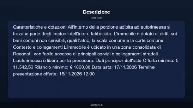 Immobile in asta di 74 m² in vendita a Recanati - Foto 10