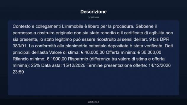Immobile in asta di 64 m² in vendita a Mazzano Romano - Foto 5
