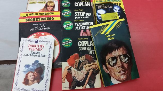 15 libri (Spionaggio, Segretissimo,...) perfetti