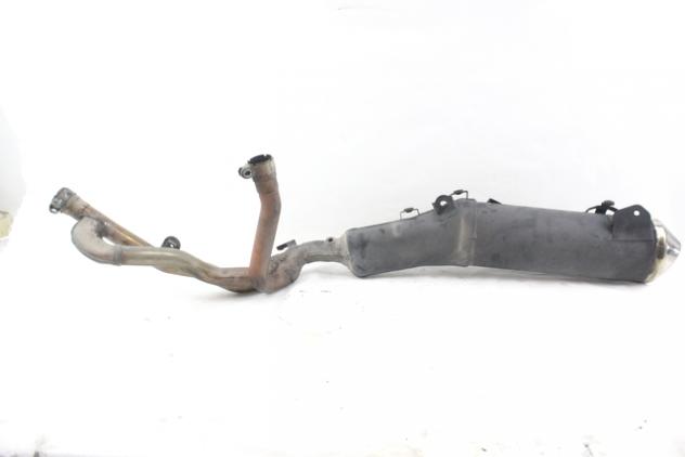 SUZUKI V-STROM 650 1430511J00H01 MARMITTA SILENZIATORE SCARICO DL650A 11 - 17 MUFFLER CON PICCOLE AMMACCATURE - Foto 2