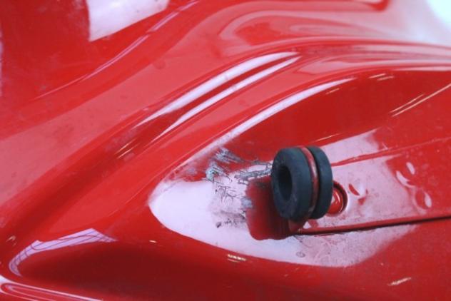 DUCATI SUPERSPORT 950 S 58612531CA SERBATOIO BENZINA 21 - 24 FUEL TANK CON AMMACCATURE E GRAFFI - Foto 6