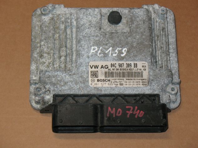 04C907309BB ECU CENTRALINA VW POLO SEAT 1.0TSi MED17.1.27 0261S17849 1039T05940