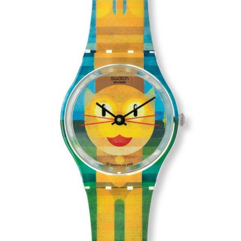 Swatch Special Art Christian Montenegro Bold Cat - Foto 2