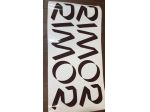 adesivi per camper rimor vintage 2 elementi come in foto