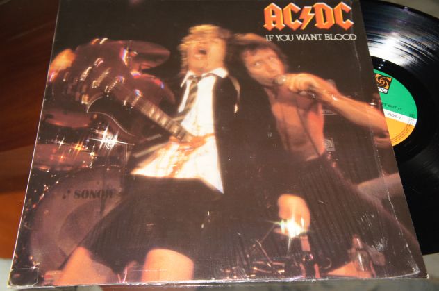 AC/DC - If You Want Blood - LP / 33 giri 1° Stampa 1978 Atlantic - Foto 2