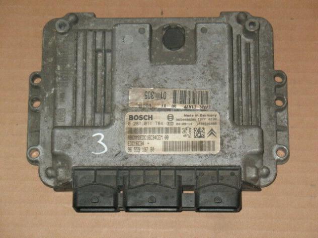 0281011784 ECU PEUGEOT 206 1.4 0281011784 9655919780 EDC16C34