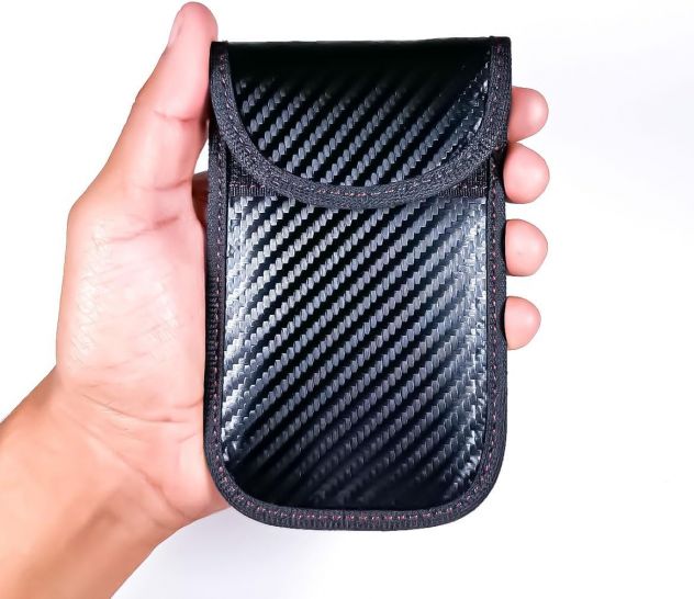 Custodia schermata RFID carte credito bancomat passaporto chiavi auto antifurto - Foto 2