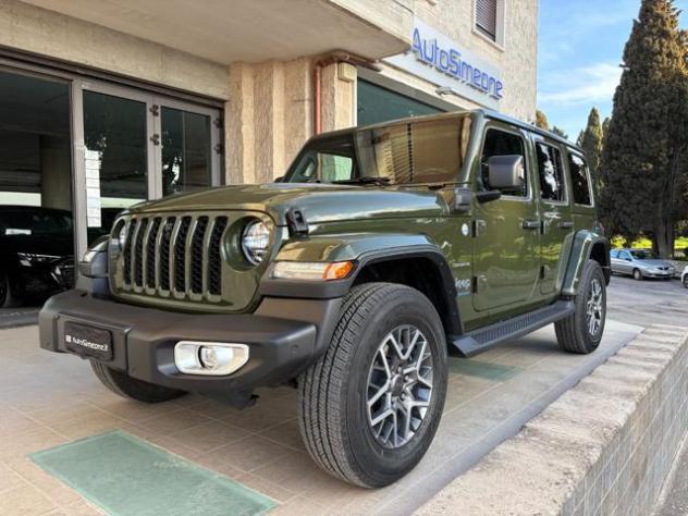 JEEP Wrangler Unlimited 2.0 PHEV ATX 4xe Sahara. rif. 23822387