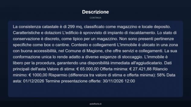 Immobile in asta di 325 m² in vendita a Magione - Foto 9