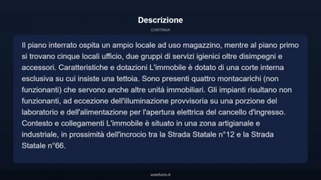Immobile in asta di 3409 m² in vendita a San Marcello Piteglio - Foto 4