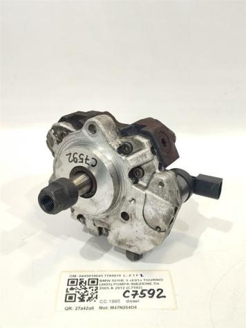 POMPA INIEZIONE DIESEL BMW Serie 3 E91 Touring 0445010045 7788670 M47N204D4 diesel 1995 (0508)