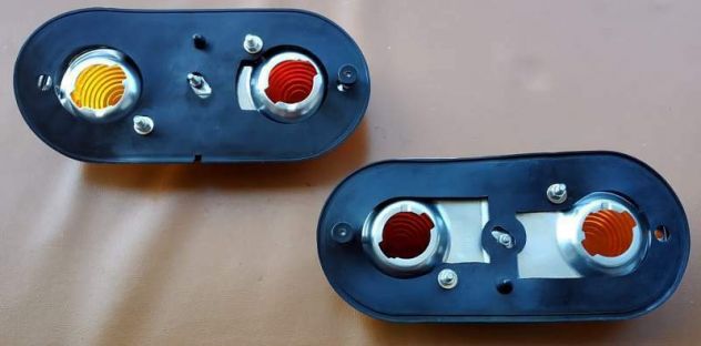 Fanali posteriori Fiat 1300 1500 Abarth 1000 coppia usati ricondizionati - Foto 3