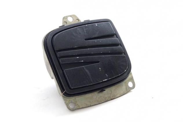 6L682756B MANIGLIA ESTERNA PORTELLONE COFANO POSTERIORE BAULE CON STEMMA SEAT IBIZA 1.2 B 47KW 5M 3P (2002) RICAMBIO USATO CON "S" VERNICIATA