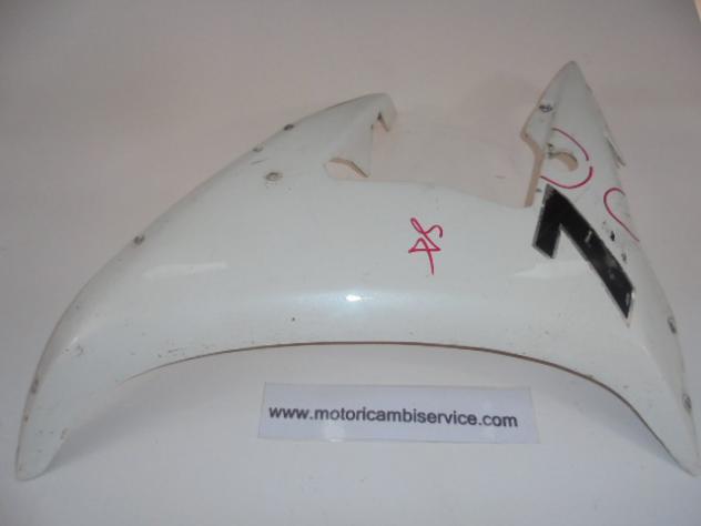 CARENA SINISTRA SUPERIORE IN VETRORESINA YAMAHA YZFR6 RJ03 (2003-2004) 5SLY283U90P0 NON ORIGINALE DA RIVERNICIARE