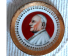 Piattino con immagine sacra anni 50