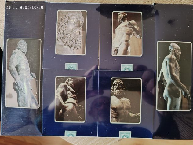 Scatola di fiammiferi SAFFA vintage - Bronzi di Riace - Foto 3