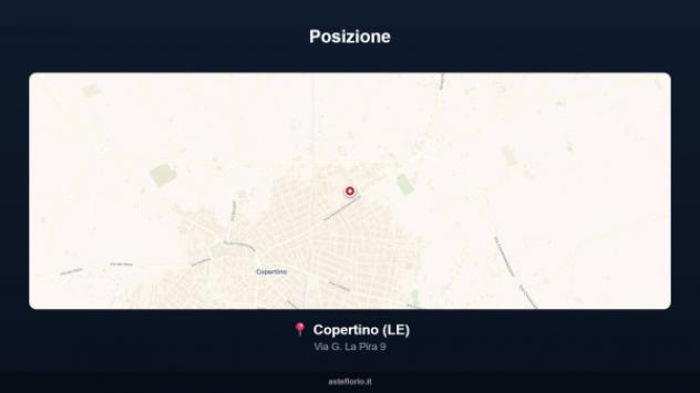 Immobile in asta di 153 m² con più di 5 locali e box auto in vendita a Copertino - Foto 11