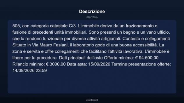 Immobile in asta di 194 m² in vendita a Roma - Foto 4