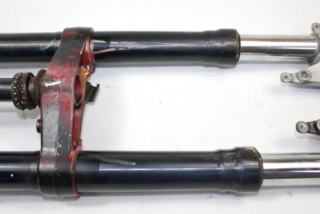 KIT AVANTRENO FORCELLA ANTERIORE SHOWA APRILIA RSV TUONO 1000 2003 - 2004 AP8123637 AP8123971 AP8123640 AP8163208 FRONT FORK SEGNI DI USURA - Foto 4