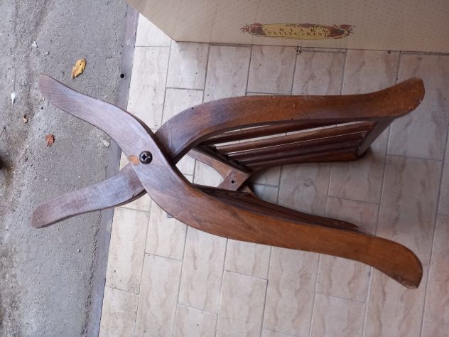 Portariviste in legno vintage - Foto 3