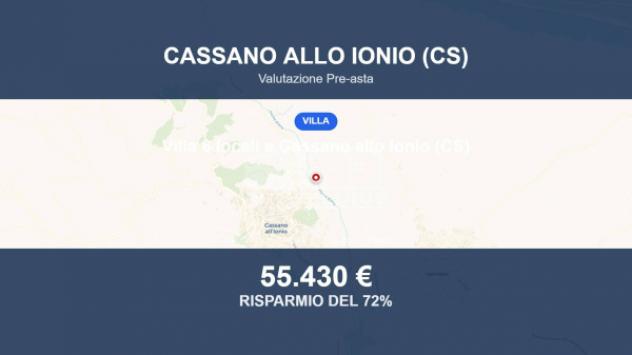 Immobile in asta di 605 m² con più di 5 locali in vendita a Cassano all'Ionio