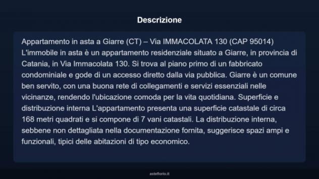Immobile in asta di 168 m² in vendita a Giarre - Foto 3