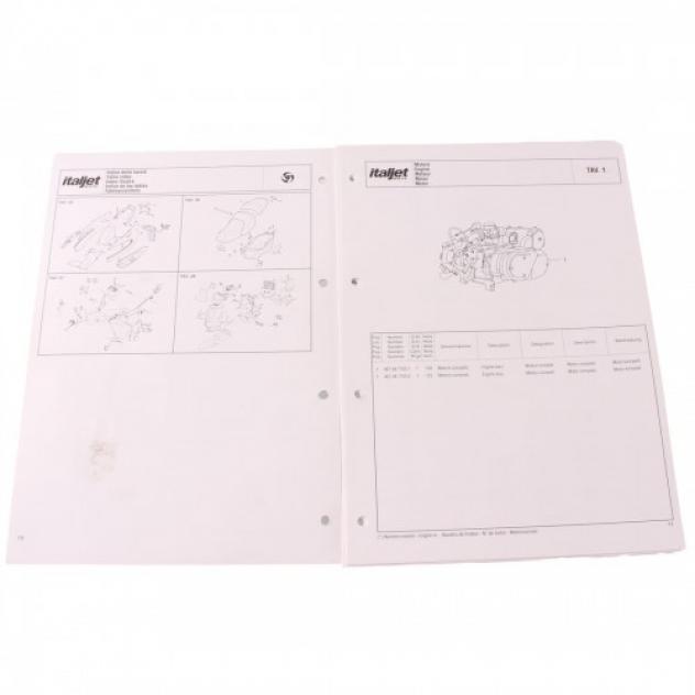 Catalogo ricambi per Italjet Millennium 125 150 - Foto 3