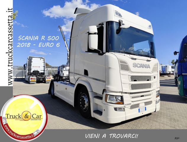 RIF.1256 SCANIA R 500 – 2018 – TRATTORE STRADALE – EURO 6