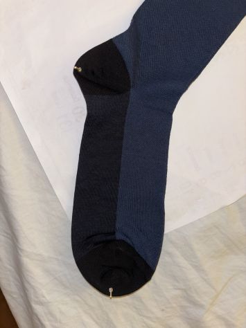 CALZE NUOVE LUNGHE FINO AL GINOCCHIO UOMO IN COTONE FILO SCOZIA MADE IN ITALY - Foto 10
