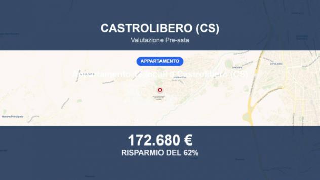 Immobile in asta di 356 m² con più di 5 locali in vendita a Castrolibero