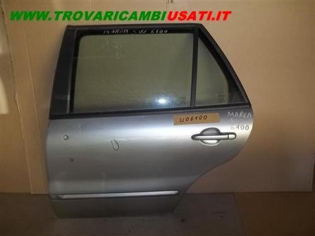 PORTA POST.S.ARGENTO FIAT MAREA SW 999-U06100 Carrozzeria  Lamierati esterni  Porte  Porta post. dx. FIAT - MAREA - 01-09-1996 - 01-02-1999, FIAT - MA