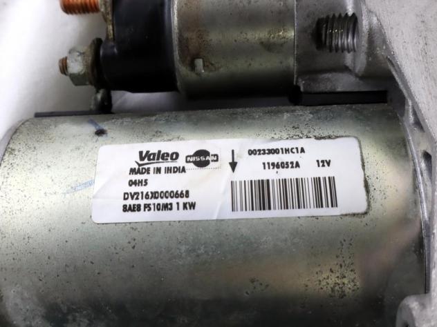 233001HC0D MOTORINO AVVIAMENTO NISSAN MICRA 1.2 B 59KW 5M 5P (2015) RICAMBIO USATO - Foto 5