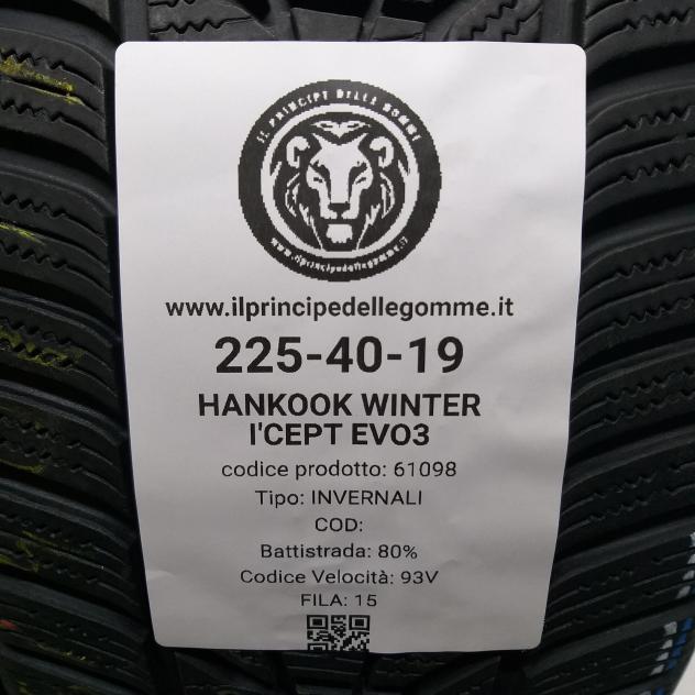 2 GOMME 225 40 19 HANKOOK A61098 - Foto 2