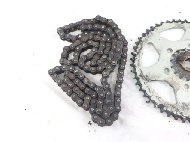 VOGE BRIVIDO R 125 2600102790001 2904202930001 KIT CATENA CORONA PIGNONE 23 - 26 DRIVE CHAIN KIT - Foto 3