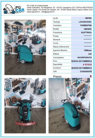 LAVASCIUGA - FIORENTINI 18B NEW (NUOVO DI FABBRICA)