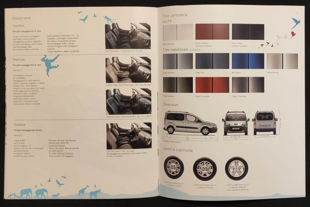Depliant Peugeot Partner tepee. - Foto 5