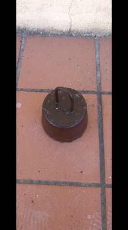 PESO DA 7 KG IN GHISA PER STADERA FINE 800 - Foto 2