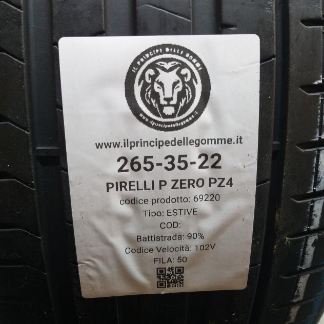 2 GOMME 265 35 22 PIRELLI A69220 - Foto 2