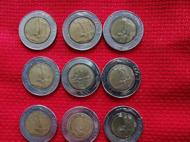 MONETE DA ( 500 - LIRE ) - Foto 2