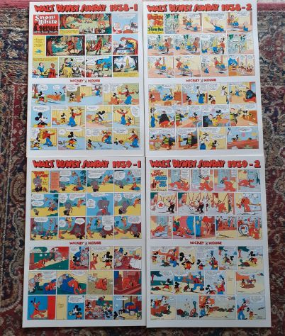 Walt Disney Sunday pages - Comic art collana Gertie daily 26 albi 1932 - 1944 - Foto 4