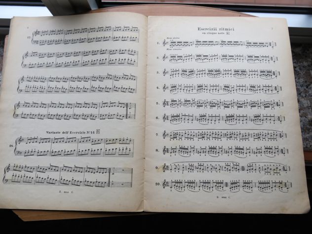La tecnica pianistica di A. Longo edizione Curci - - Foto 3