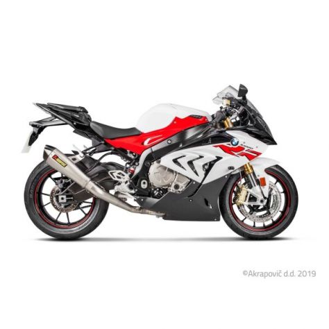 Scarico per BMW S 1000 rr Akrapovic slip on titanio carbonio Leovince Lv 10 - Foto 3